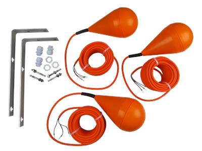 Grundfos float switch set MS1 3pcs. 10m + wall mounting sensor product 62500014