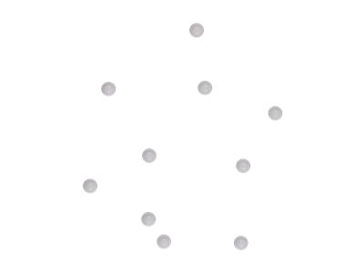 Grundfos vrac, bille PTFE 8mm grande quantité 99166482