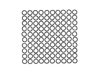 Grundfos vrac, joint D56/D40X2 EPDM grande quantité 98134524