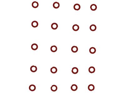 Grundfos vrac, joint torique 10,1x5,3x2,4mm FKM pièce de rechange 99101284