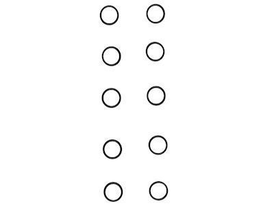 Grundfos material a granel, junta tórica EPDM 9x12x1,5 cantidad a granel 99135575