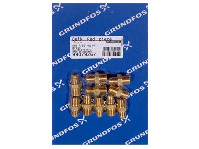 Grundfos vrac, rouge. Pièce UNS 7/16"-R1/4" Grande quantité 99079267