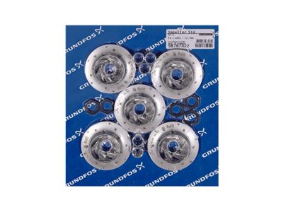 Grundfos Roue Std.EN 1.4301 / 12,7mm Grande quantité 98767022