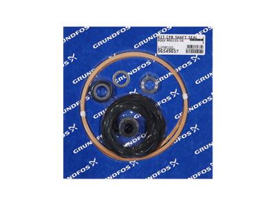 Grundfos kit, bague d'étanchéité d'arbre kit 96549657