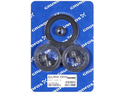Grundfos kit, pièce d'usure D12,7 / FKM / 5 kit 98766931