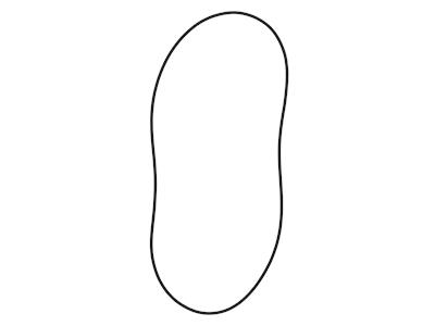 Grundfos remplacement, joint torique 253.6X3,53 composant 97757672