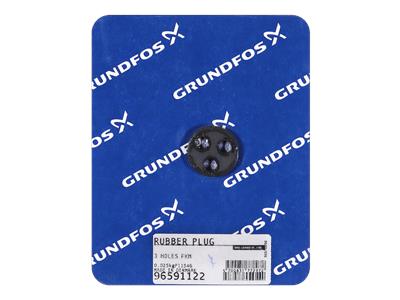 Grundfos BOUCHONS EN GOMME 3 TROUS FKM Composant 96591122