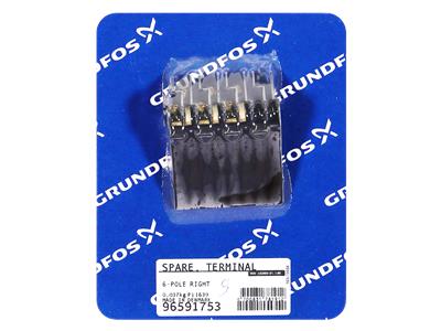 Grundfos SPARE, CLAMP 6-POLES RIGHT Component 96591753
